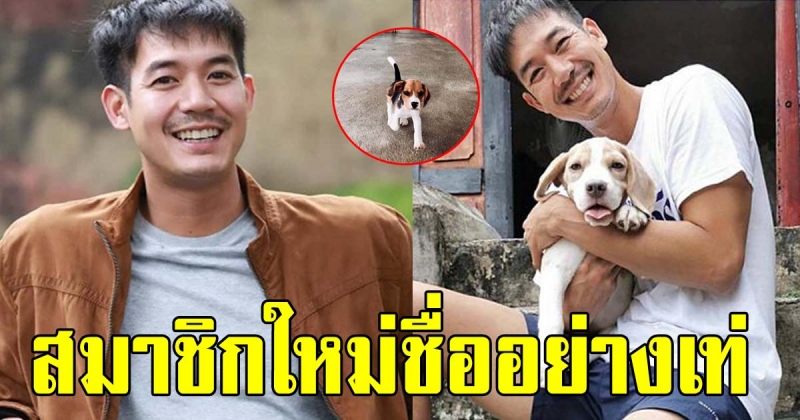 เวียร์ ศุกลวัฒน์ เผยภาพสมาชิกใหม่ของบ้าน